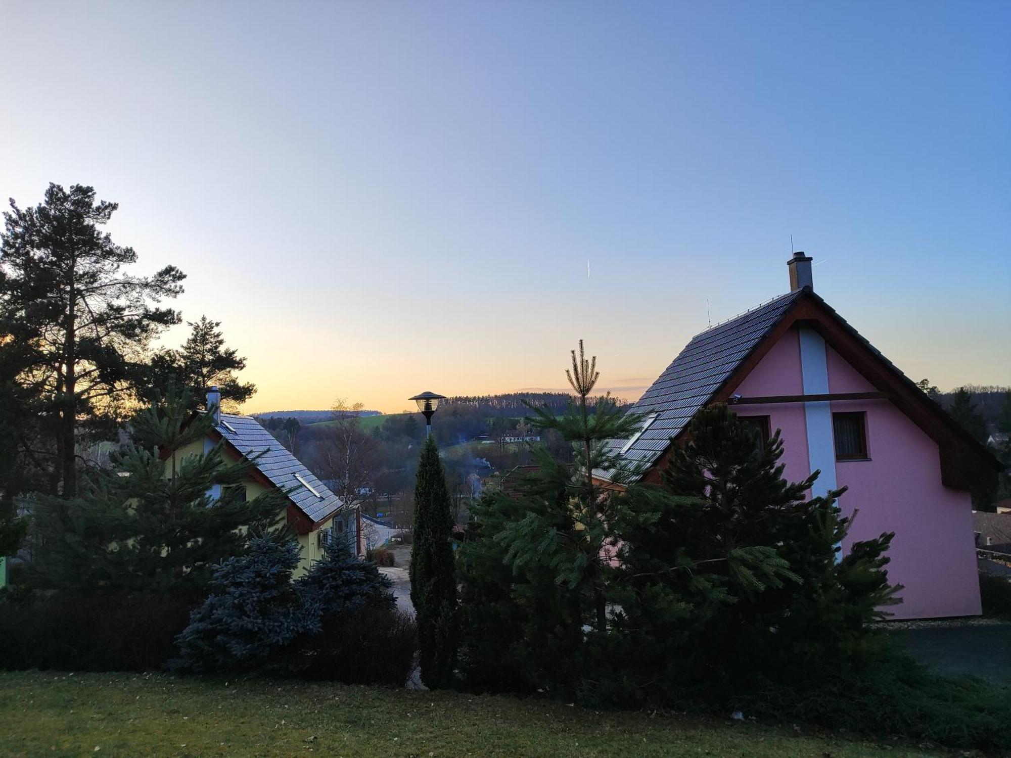 Kolodeje-ubytovani U Reky V Soukromem Arealu-blue Kolodeje nad Luznici