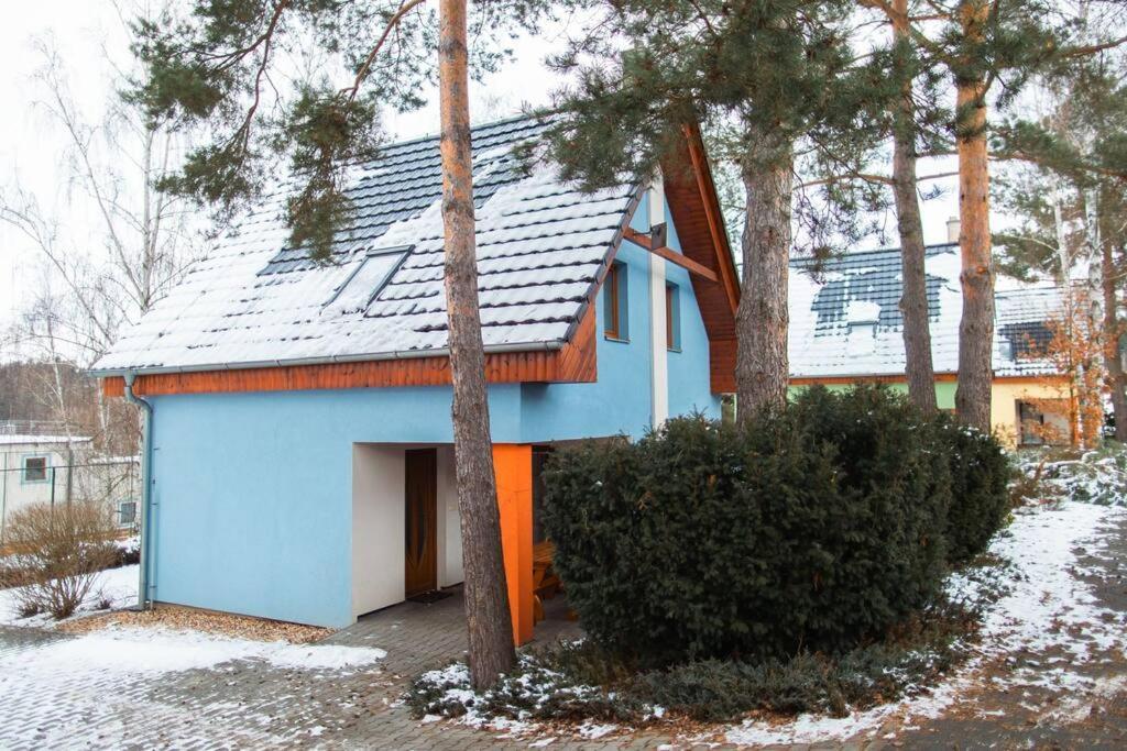 Holiday home Kolodeje-ubytovani U Reky V Soukromem Arealu-blue Kolodeje nad Luznici